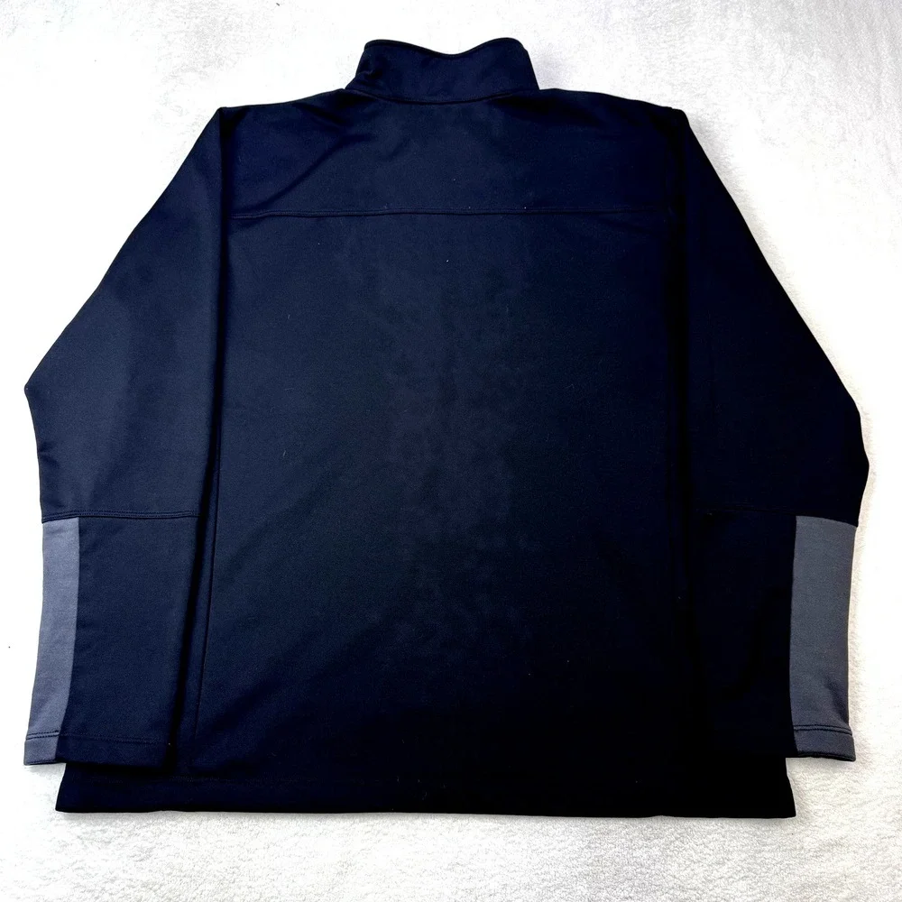 North Face Canyonlands 1/2 Zip Pullover Men XL Black Zip Pkt Tech Utility